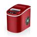 Giantex Portable Compact Electric Ice Maker, Countertop Ice Making Machine W/easy Operated Panel, Quiet Running & Energy Efficient in Red | Wayfair