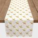 Red Barrel Studio® Rectangular Polyester Table Runner Polyester in Brown/Gray/Yellow | 16 D in | Wayfair D72DBC758EC540B79364E10654558D97