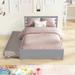 Full Size Wood Platform Bed