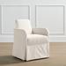 Adele Dining Arm Chair - Celeste Natural Performance - Frontgate
