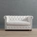 Logan Chesterfield Twin Sleeper Chair - InsideOut Justify Pearl - Frontgate