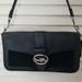 Coach Bags | Like New Coach "Georgie" Navy Leather Shoulder Bag | Color: Blue/Silver | Size: Os