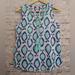 Lilly Pulitzer Tops | Lily Pulitzer 100% Cotton Sleeveless Top Xs Embroidered Tassel Tie Front | Color: Blue/White | Size: Xs