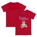 Toddler Tiny Turnip Red Philadelphia Phillies Teddy Boy T-Shirt