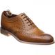 Loake Fearnley brogues in Tan Calf