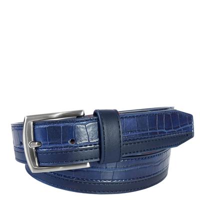 Stacy Adams Durant Belt Navy 42 Synthetic