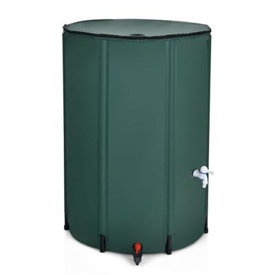 Costway 100 Gallon Portable Rain Barrel Water Coll...