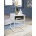 Signature Design by Ashley Deznee White Rectangular End Table - 16"W x 23"D x 23"H