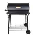 SHCKE Portable Charcole Grill Folding Charcoal Camping Barbecue Oven Heavy Duty Charcoal Barrel BBQ Grill Outdoor Cooking for Outdoor Backyard Patio and Parties