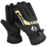 KUNyu 1 Pair Breathable Riding Gloves Full Cover Fabric Shockproof Cycling Gloves Sports Accessory
