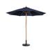 Cenote 9-ft Octagon Market Umbrella - Navy Blue - Breez-Tex Canopy