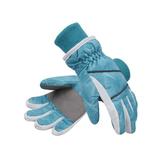 Girl s Waterproof Winter Ski Snowboard Gloves Blue L