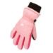 Winter Warm Gloves Outdoor Kids Boys Girls Snowboarding Snow Skating Windproof Durable Print Ski Gloves Little Kid Snow Gloves