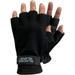 Glacier Glove Alaska River Series Windproof Fingerless Gloves - 2XL - Black