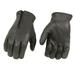 Xelement XG37532 Men s Black Thermal Lined Leather Gloves with Zipper Closure X-Small