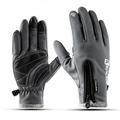 Outdoor Sport Cycling Bike Snowboard Gloves Waterproof Fleece Men Women Cycling Goloves Wind-proof Thermal Touch Screen Nx