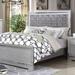 Andrew Home Studio Johinston Tufted Panel Bed Wood and /Upholstered/Polyester in Brown/Gray | 61.75 H x 63.5 W x 86.5 D in | Wayfair