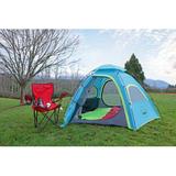 CG INTERNATIONAL TRADING 4 Person Waterproof Tent Fiberglass in Blue | 53.16 H x 94.44 W x 51.12 D in | Wayfair a366