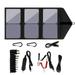 Portable Solar Panel | Monocrystalline Solar Panel Kits | 30W Foldable Solar Panel with Adjustable Kickstands Portable Lightweight High-Efficiency Power Station Capture Sunlight