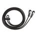 3M Horse Auxiliary Reins Training Rope Flexible Leading Headcollar for Use Grooming Riding Outdoor Sports Equestrian Accessories