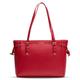 Lazarotti - Bologna Leather Shopper Tasche Leder 36 cm Rot Damen