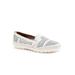 Women's Royal Flat by Trotters in White (Size 9 M)