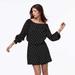 Zara Dresses | Nwt Zara Woman Limited Edition Big Rhinestones Black Dress Bloggers Fav Size S | Color: Black | Size: S