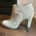 Nine West Shoes | Nine West, Gray Suede Booties. Size 9 | Color: Gray | Size: 9