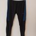 Adidas Pants & Jumpsuits | Adidas Performance Pant W/Mesh And Zip Ankle | Color: Black/Blue | Size: Xl