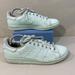 Adidas Shoes | Adidas Stan Smith Frozen Green Reptile Alligator Print Women's Shoes Size 10 | Color: Green | Size: 10