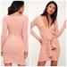 Free People Dresses | Bnwt Free People Ginger Cozy Mini Dress | Color: Orange/Pink | Size: S