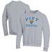 Men's Champion Gray Pitt Panthers Athletics Logo Pullover Sweatshirt