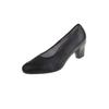 Pumps NATURAL FEET "Cathrin", Damen, Gr. 36, schwarz, Leder, feminin, Schuhe, aus echtem Hirschleder