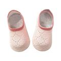 ZCFZJW Toddler Baby Boys Girls Anti-skid Floor Socks Kids Water Shoes Quick Dry Beach Swim Socks Shoes Baby Non Slip Indoor Home Slippers Pink 18-24 Months