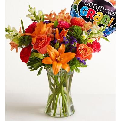 1-800-Flowers Flower Delivery Vibrant Floral Medley For Graduation Large