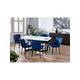 Julian Bowen Olympus 160 Cm Glass Top Dining Table (Excludes Dining Chairs)