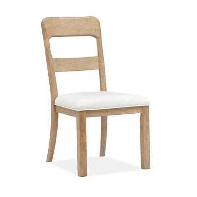 Wood Dining Side Chair w/Upholstered Seat (2/ctn) ...