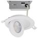 Satco 11840 - 9WLED/GBL/4/CCT/RND/WH LED Recessed Can Retrofit Kit with 4 Inch Recessed Housing