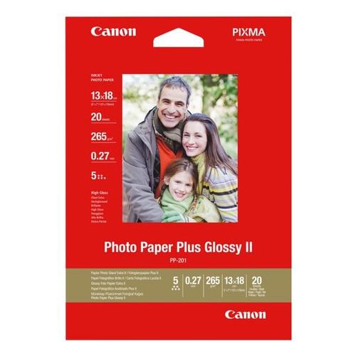 Fotopapier »Glossy Plus II« 13x18 cm, 20 Blatt, Canon