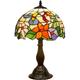 Aorsher - Tiffany Lampe Vitrail Lampe Colibri Style Lampe De Table De Chevet Bureau Liseuse