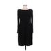 Jessica Howard Casual Dress - Midi: Black Dresses - Women's Size 6