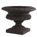 17.25" Iron finish Decorative Outdoor Urn