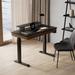 Eureka Ergonomic Home Office Electric Height Adjustable Standing Desk with 2 Drawers & Monitor Stand