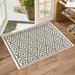 Sofihas Modern Geometric Design Door Mat Runner Set - 2 Piece Rug Mat Set with Non-Slip Washable Entry way Mats in 24x35 and 24x59 Inches. Keep Your Home Clean and Stylish with these Dirt Trappers.