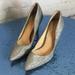 Jessica Simpson Shoes | Jessica Simpson Silver High Heels - Size 8m | Color: Silver | Size: 8