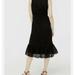 J. Crew Dresses | J Crew Women's Eyelet-Embroidered Tiered Midi Dress. Size 4 | Color: Black | Size: 4