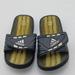 Adidas Shoes | Adidas Mens Gel Slides Sandles Black Size 7 | Color: Black | Size: 7