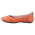 Hush Puppies Women's Janessa Ballet Flat, Orange, 7 UK