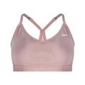 Nike Womens Light-Support Padded Pink Sports Bra - Size Large