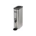 Ecoquality 12 Qt Slim Black Stainless Steel Beverage Dispenser Stainless Steel in Black/Gray | 22 H x 7 W in | Wayfair EQSSBD3-1